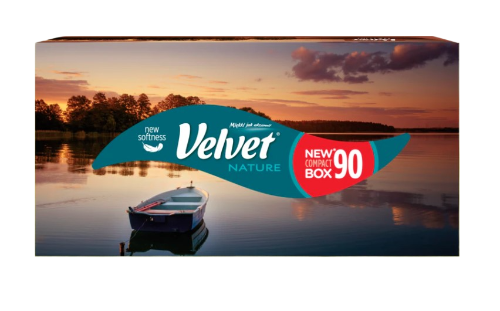 Chust. higieniczne 90szt. białe 3-warst. Velvet